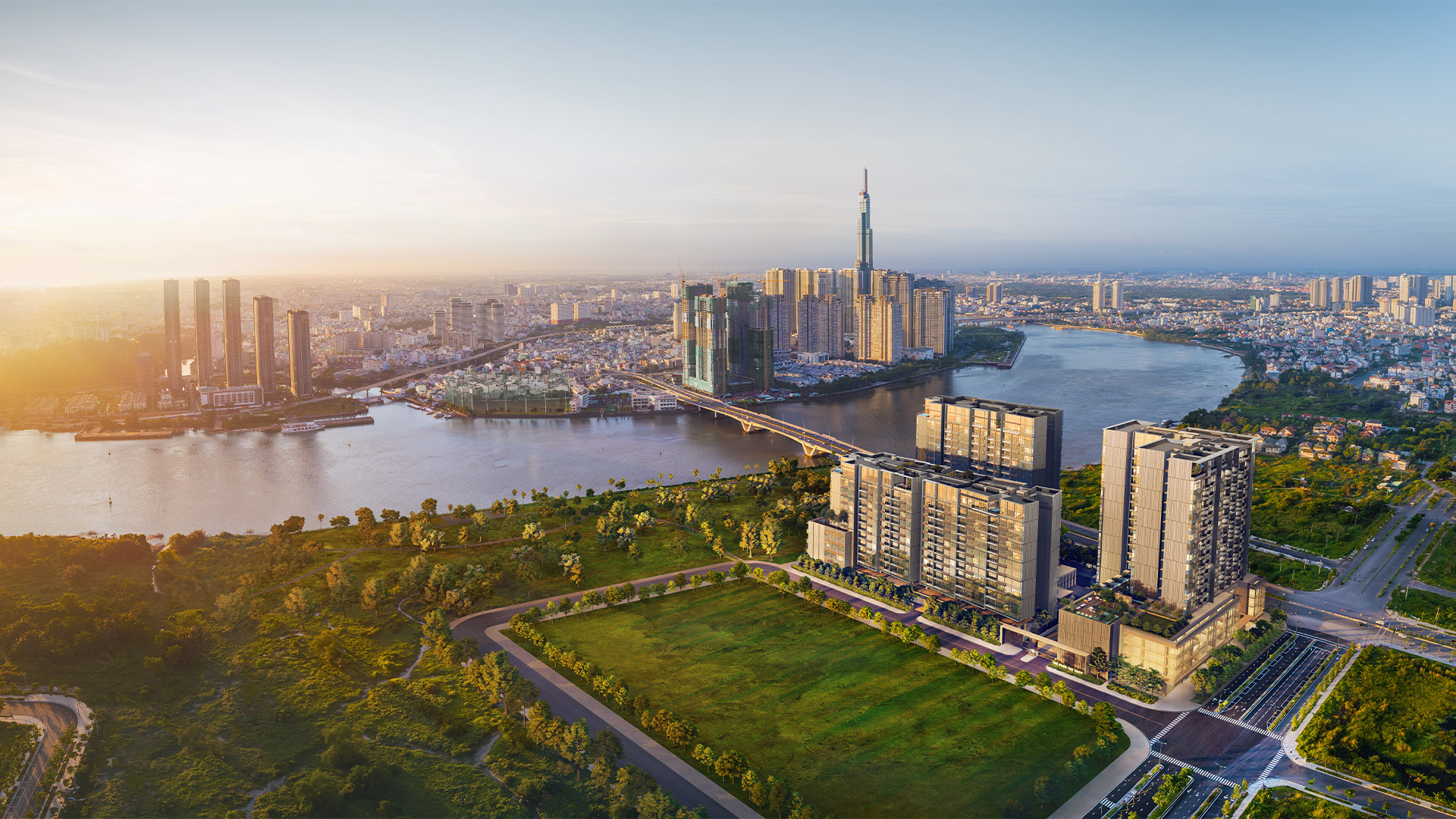 Phối cảnh The Luxe Thủ Thiêm