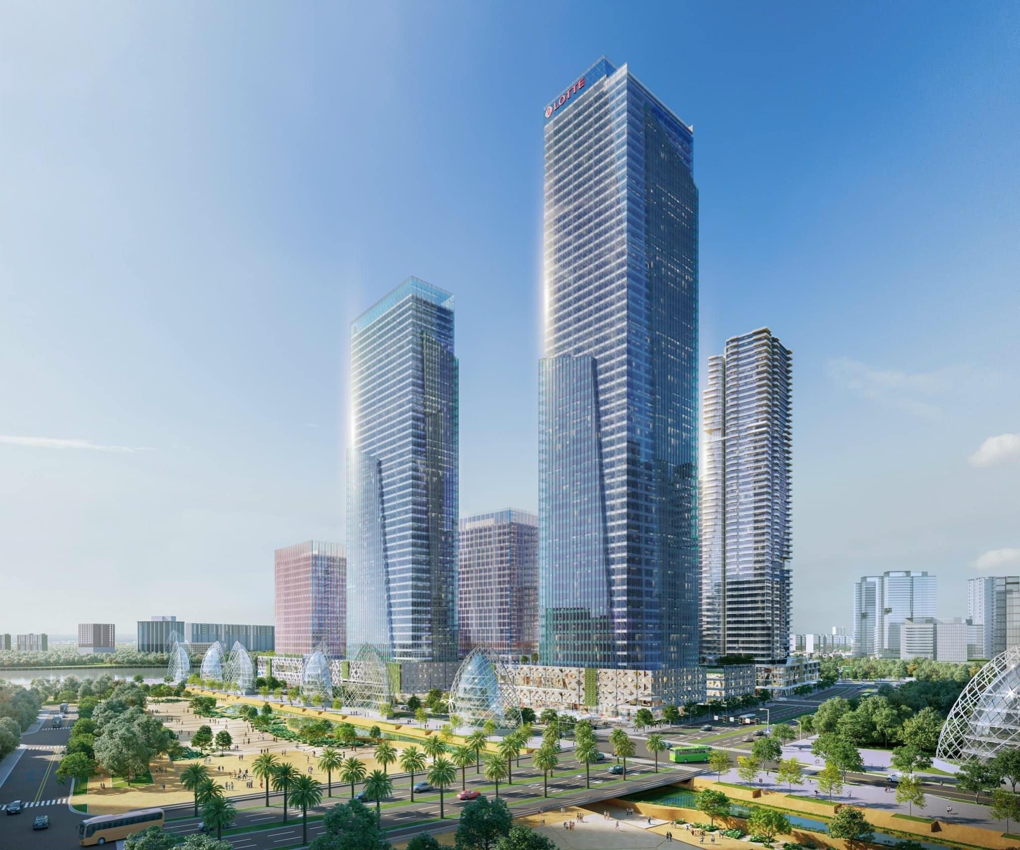 Phối cảnh Eco Smart City Thủ Thiêm