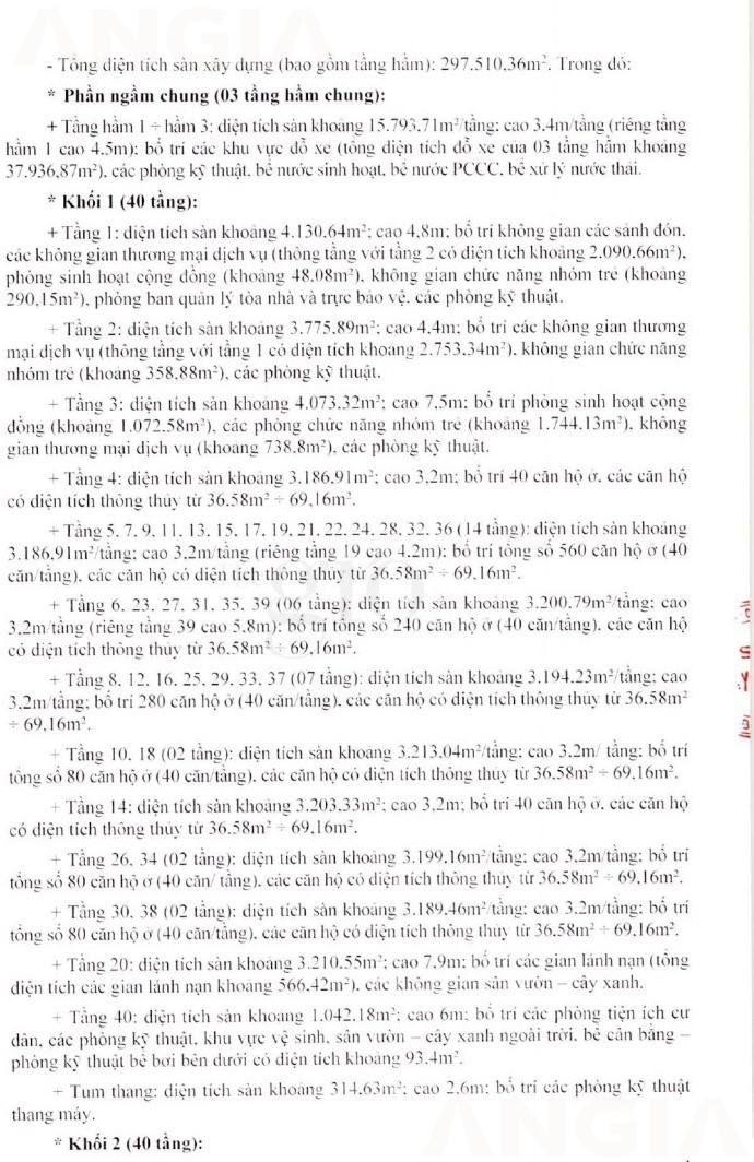 Giấy phép xây dựng dự án The Gió Riverside