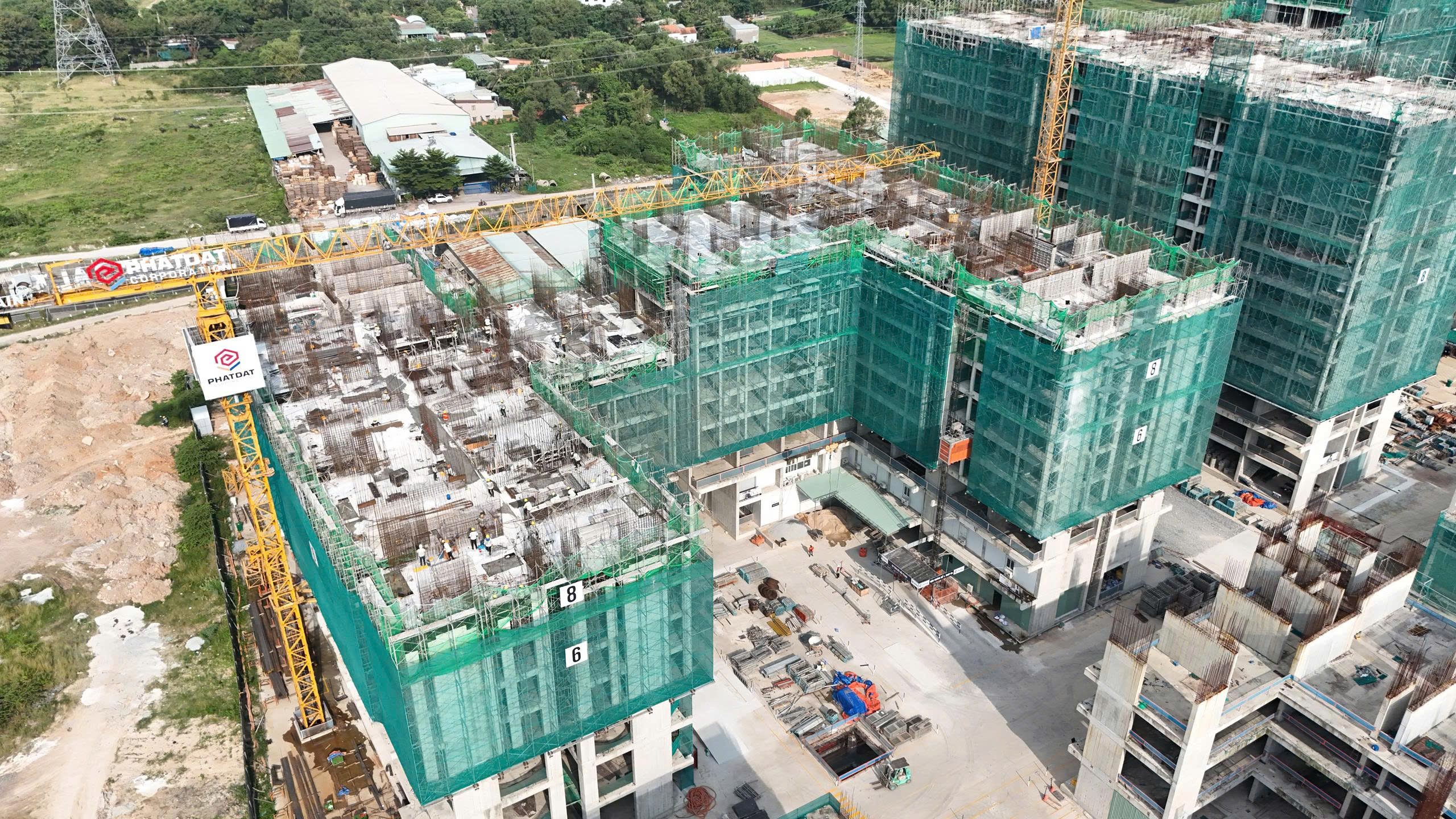 tiến độ thi công La Pura Tháng 8/2025