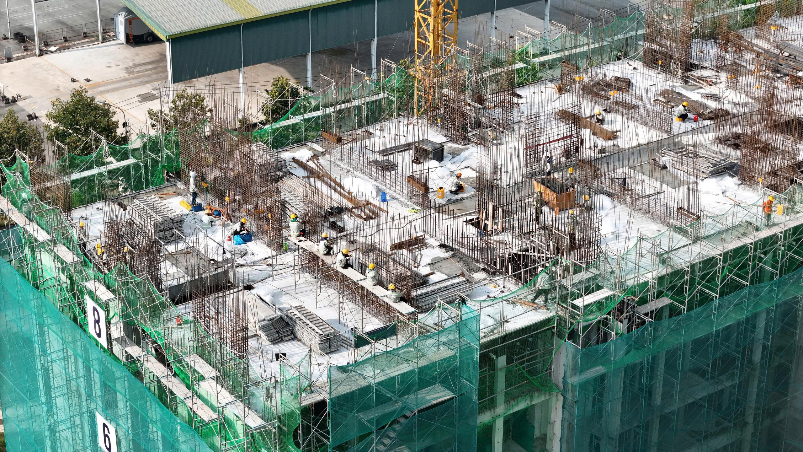 tiến độ thi công La Pura Tháng 8/2025